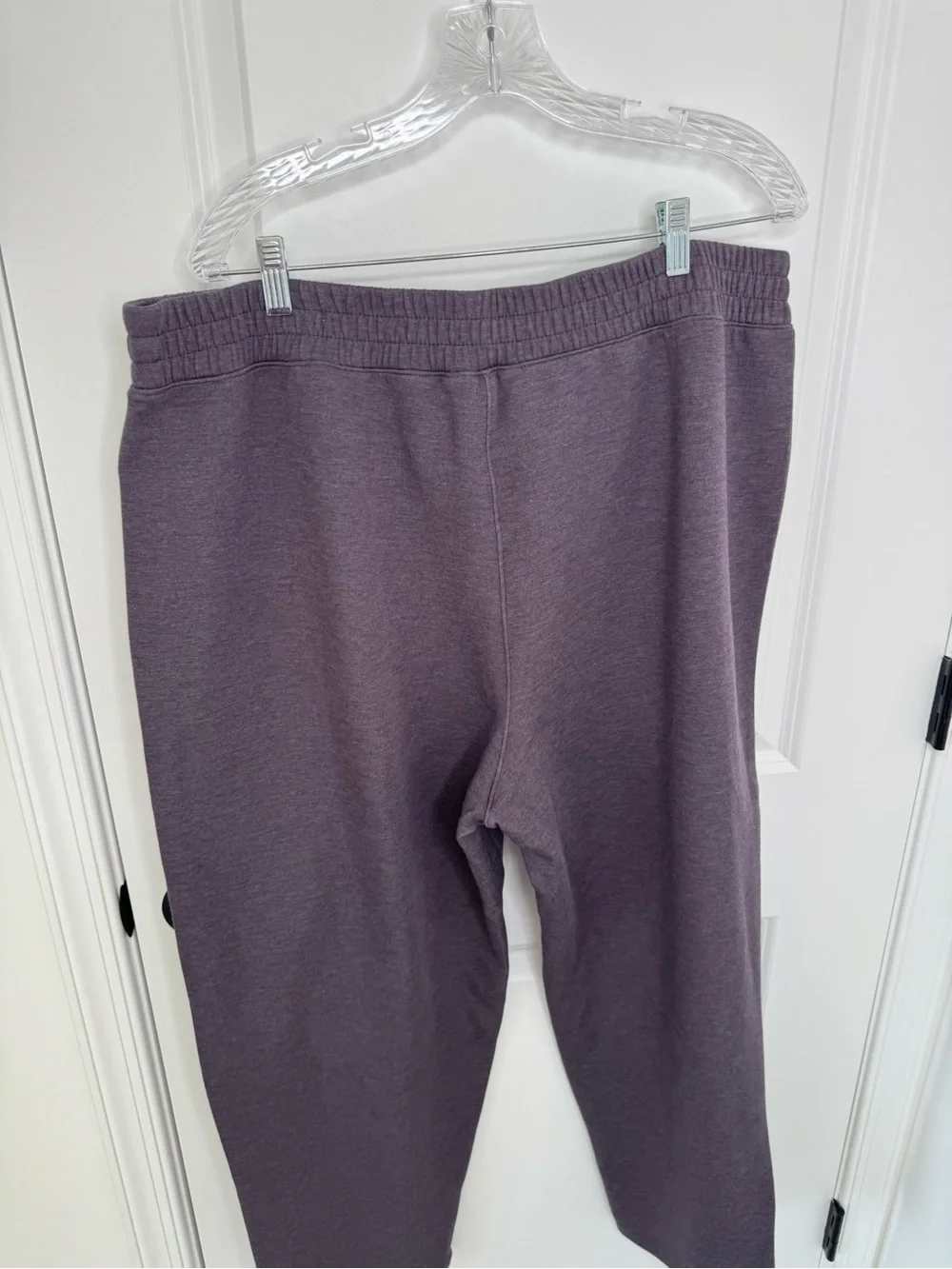 SPANX Women's purple Straight-Leg air essentials  Pull-On Pants 2X